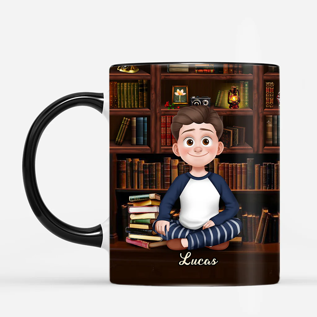 Mug Personnalisé - Juste Une Amoureuse Des Livres - Image 2