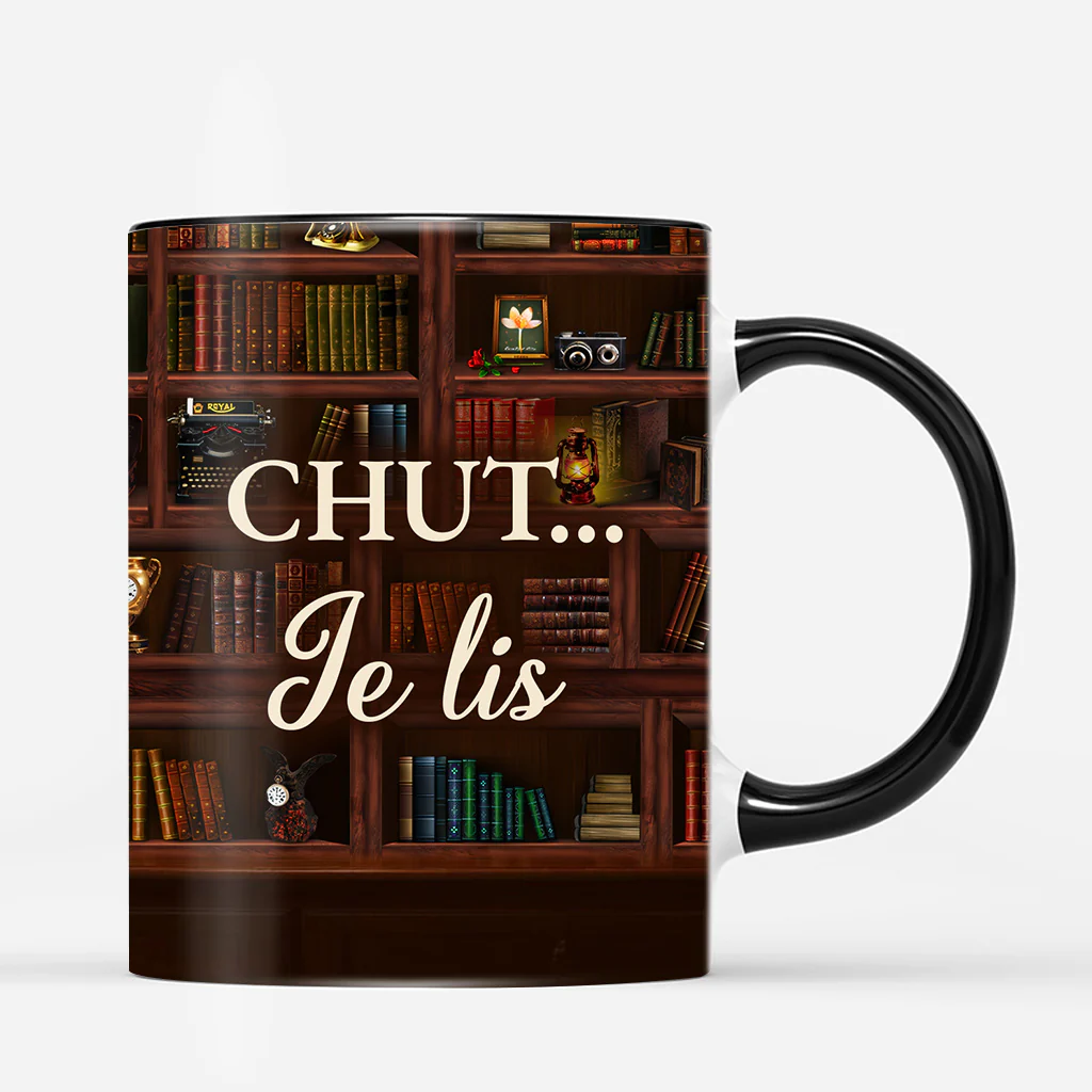 Mug Personnalisé - Juste Une Amoureuse Des Livres - Image 3