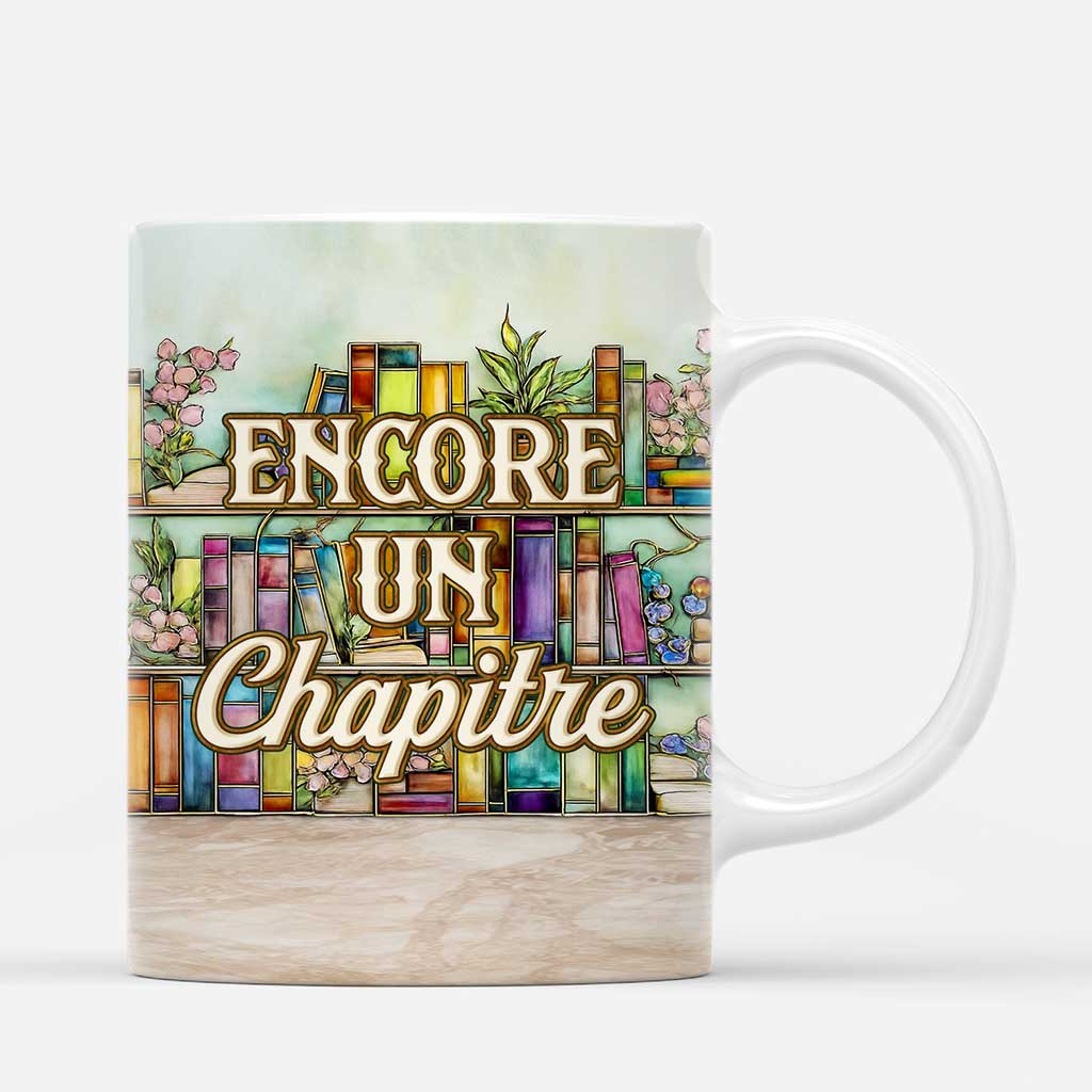 [Effet d'impression 3D] Mug Personnalisé Pour Femme/Homme - Chut Je Lis Mes Livres - Image 3