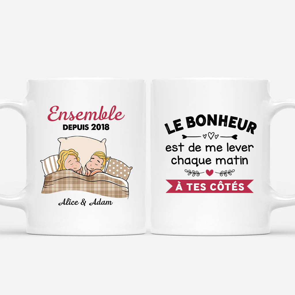 Mug Personnalisé Pour Couple – Ensemble Depuis
