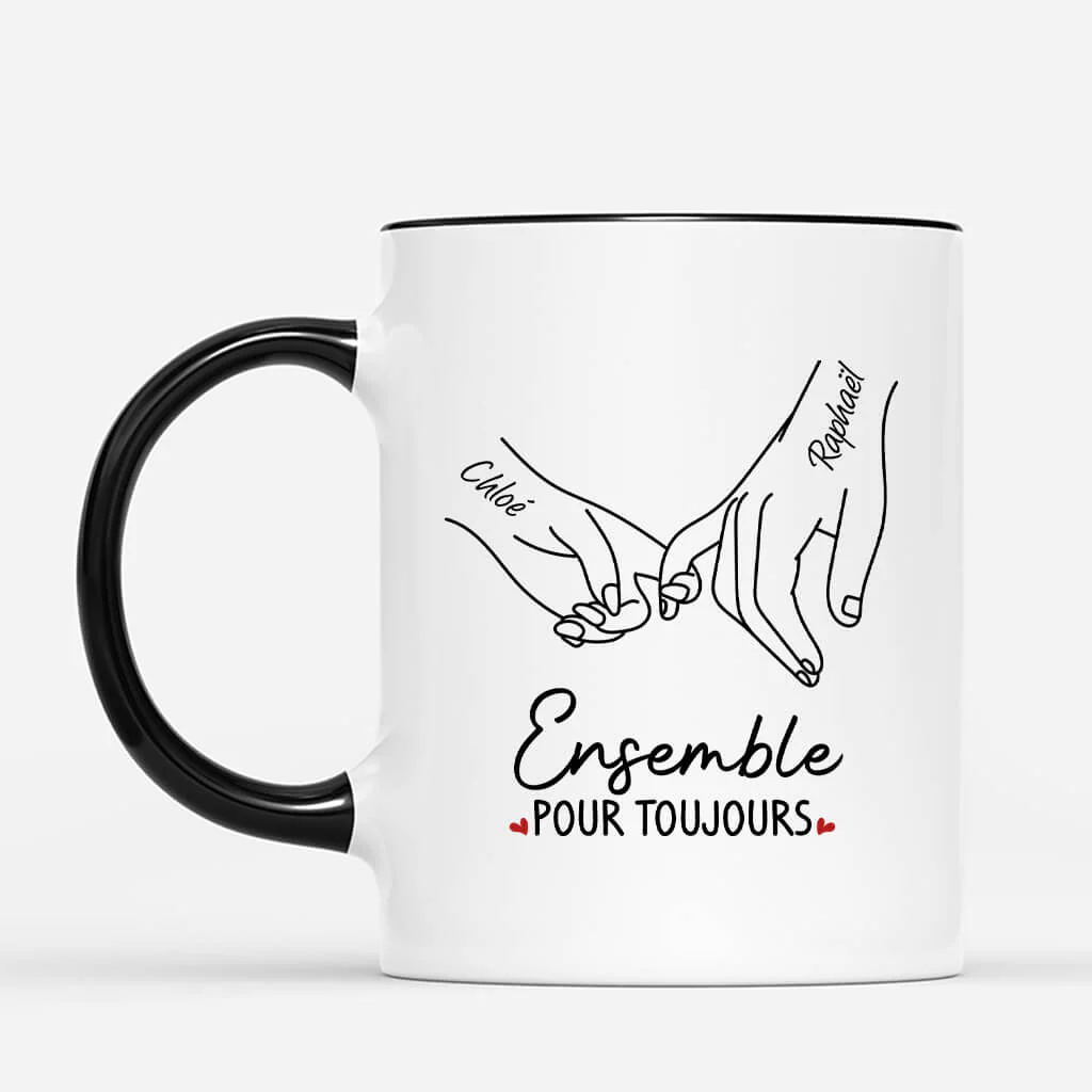 Mug Personnalisé Couple – Ensemble Pour Toujours - Image 2