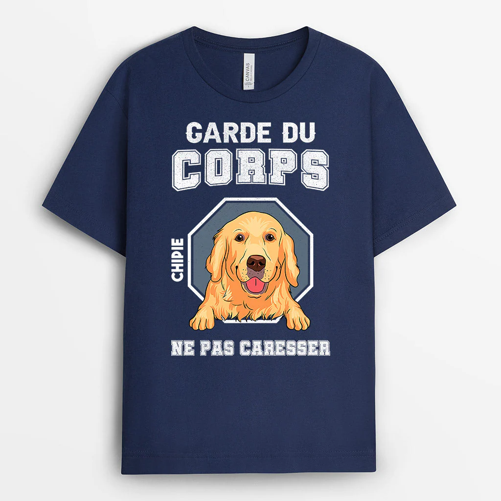 T-shirt Garde Du Corps Personnalisé