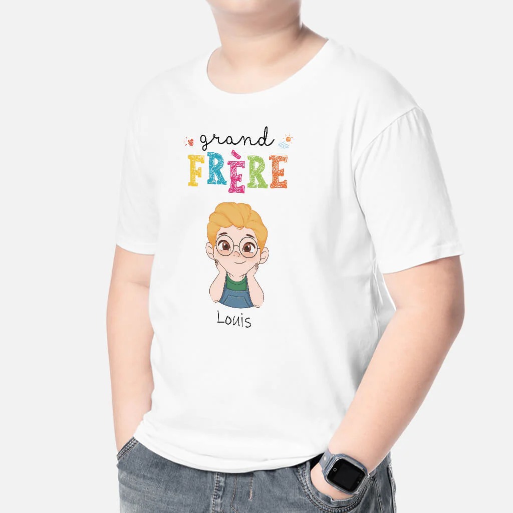 Tee Shirt Personnalisé Enfant - Grande Sœur - Image 2