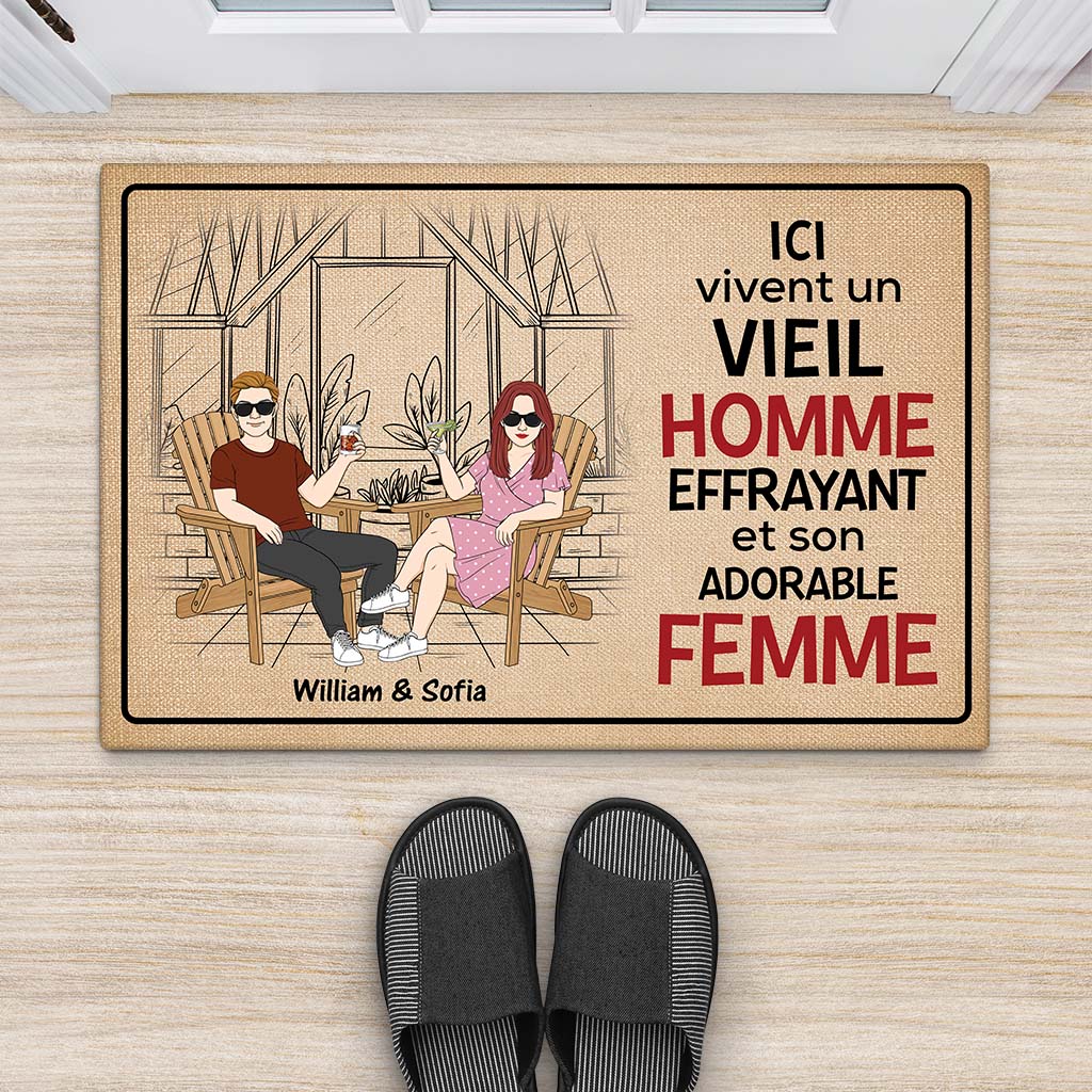Paillasson Personnalisé - Humour Couple - Image 2