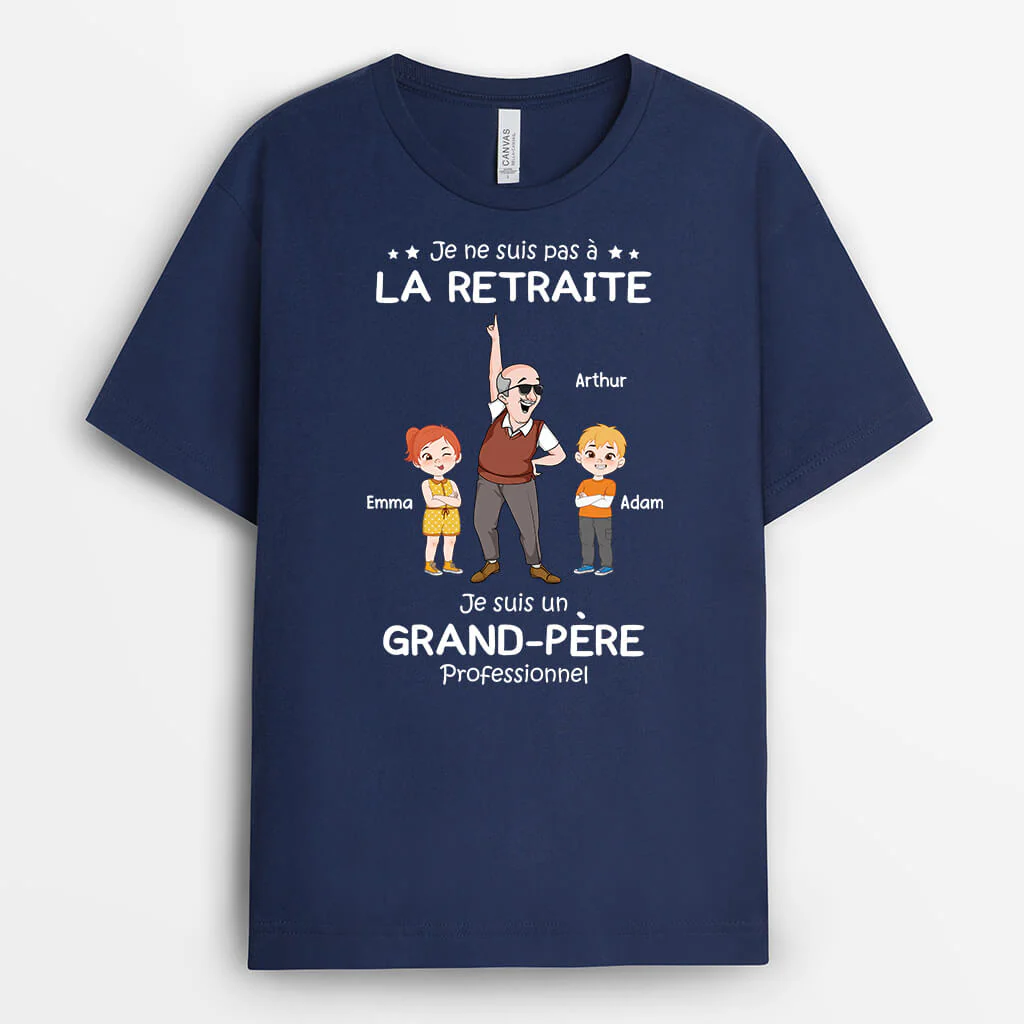 Tee Shirt Personnalisé Pour Mamie - Je Suis Une Mamie Professionnelle Qui Danse - Image 2