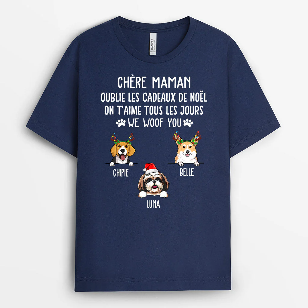 T-shirt Je t‘aime tous les jours Personnalisé - Image 2
