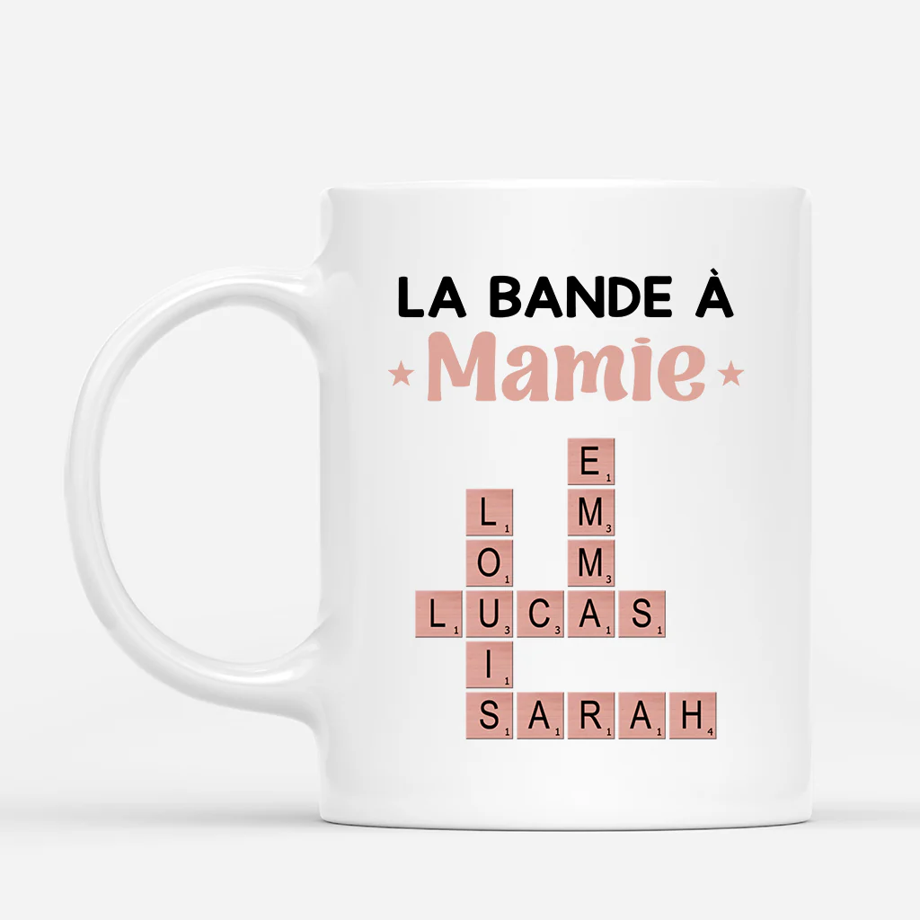 Mug Personnalisé La Bande À Mamie - Idée Cadeau Mamie
