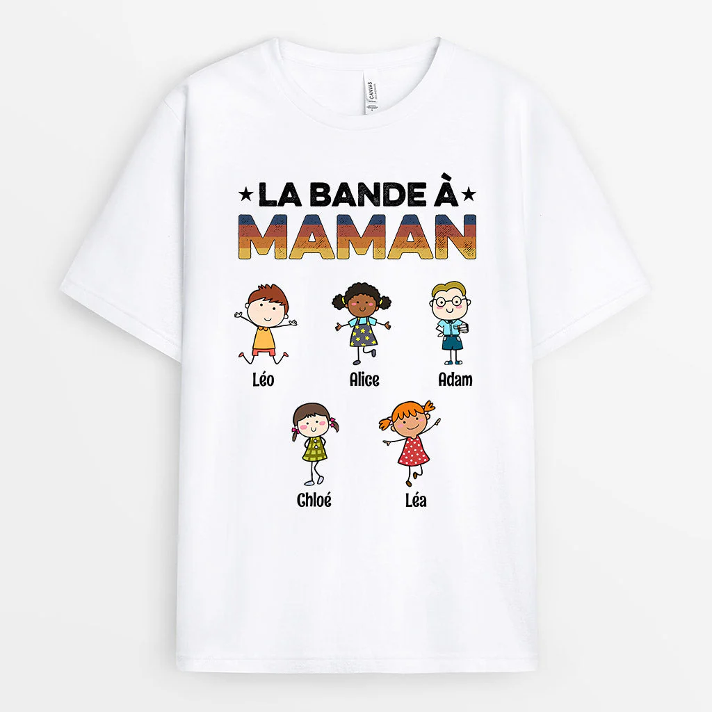 Tee Shirt Personnalisé Mamie - La Bande À Mamie - Image 2