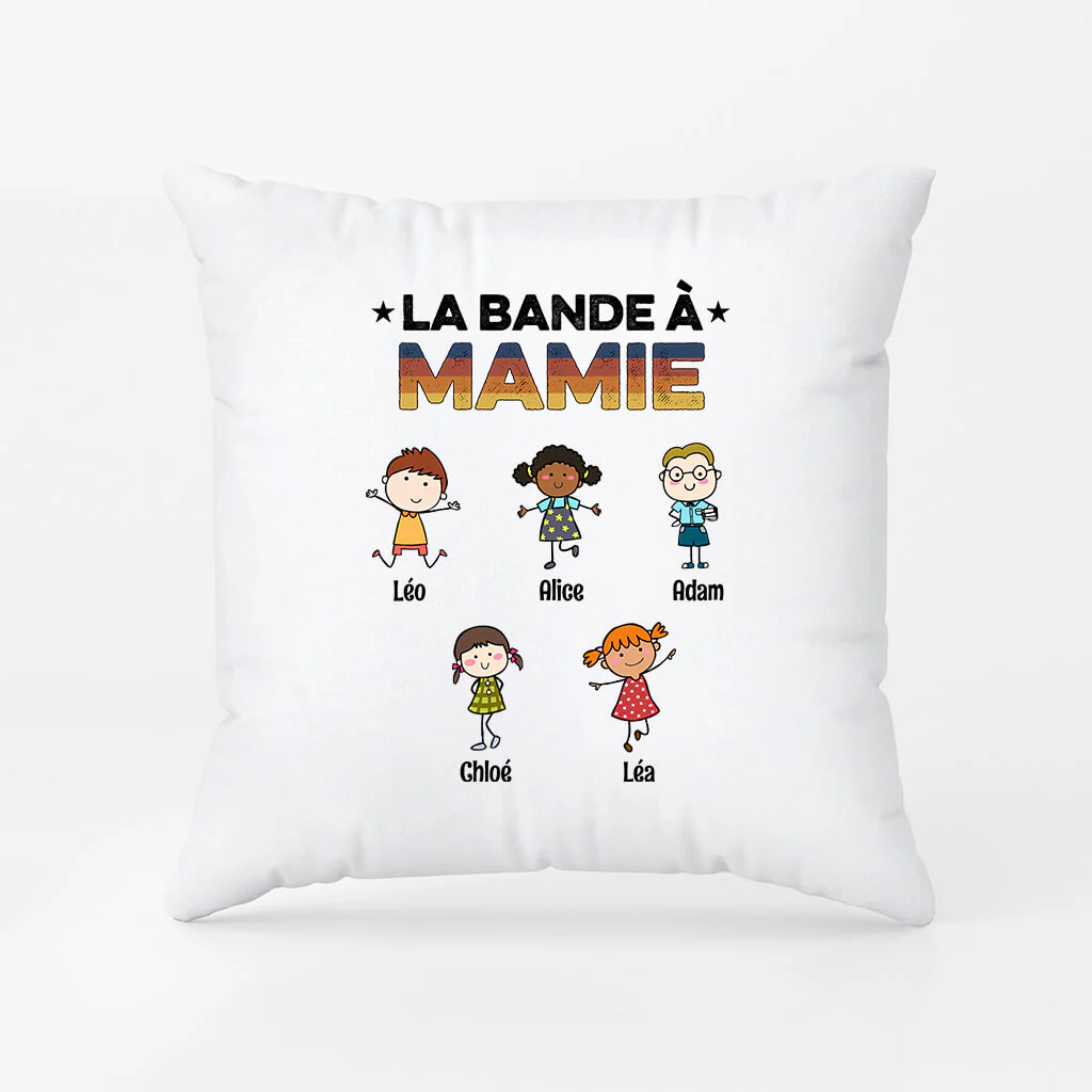 Coussin Personnalisé - La Bande À Mamie