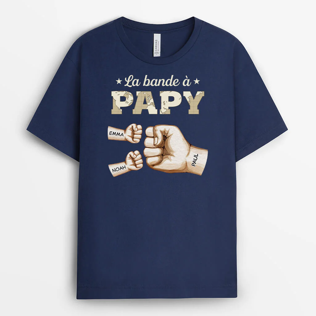 La Bande À Papy - Tee Shirt Pour Papy Personnalisé - Image 2