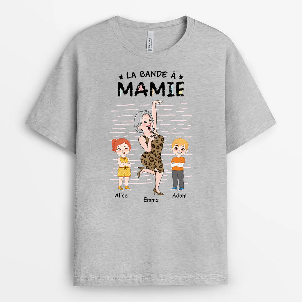 Tee Shirt Personnalisé Papy - La Bande À Papy Qui Danse - Image 2
