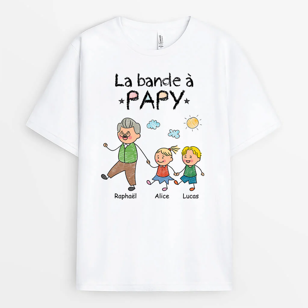 Tee-shirt Papy Personnalisable - La Bande à Papy