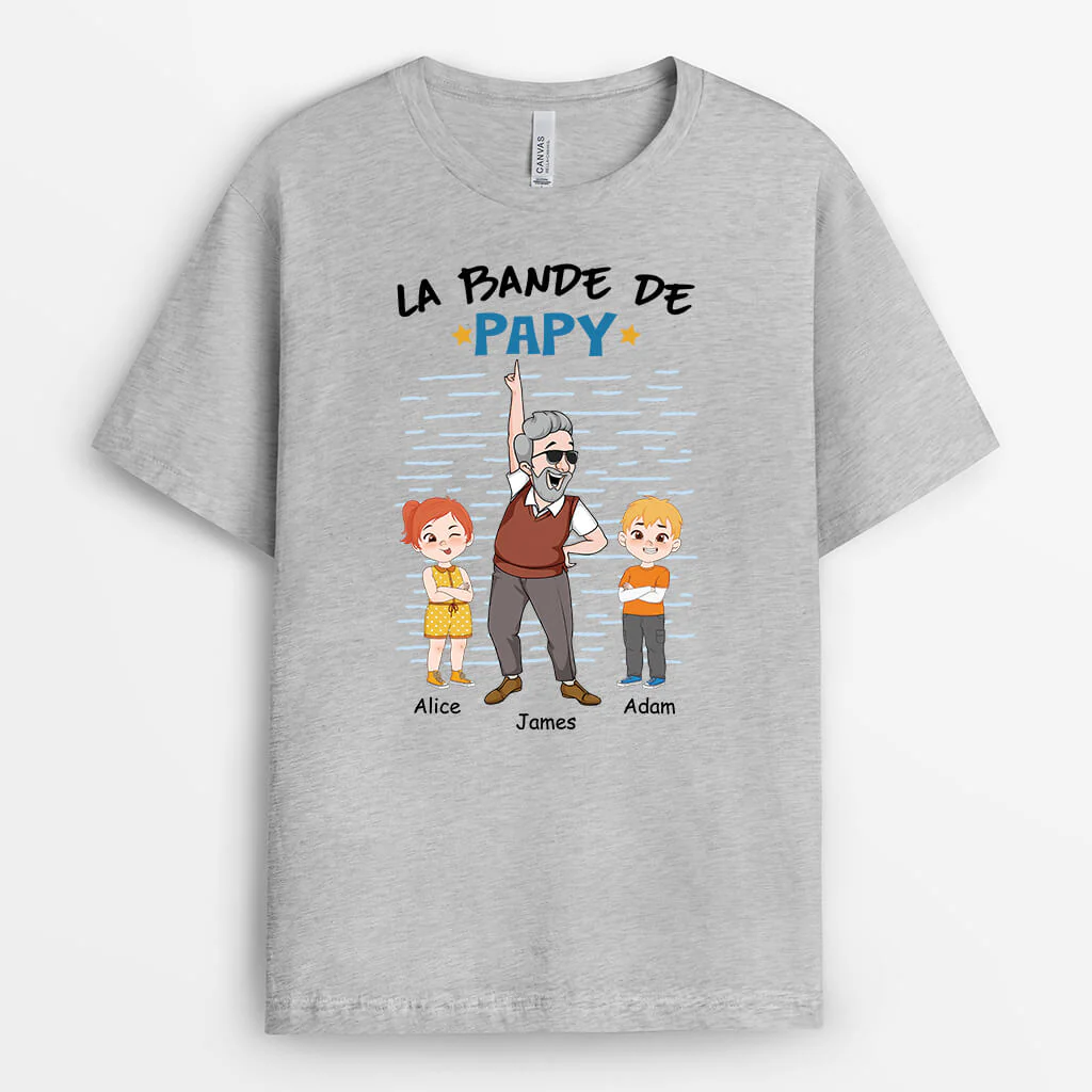 La Bande À Mamie Qui Danse - T-shirt Personnalisé Mamie Original - Image 2