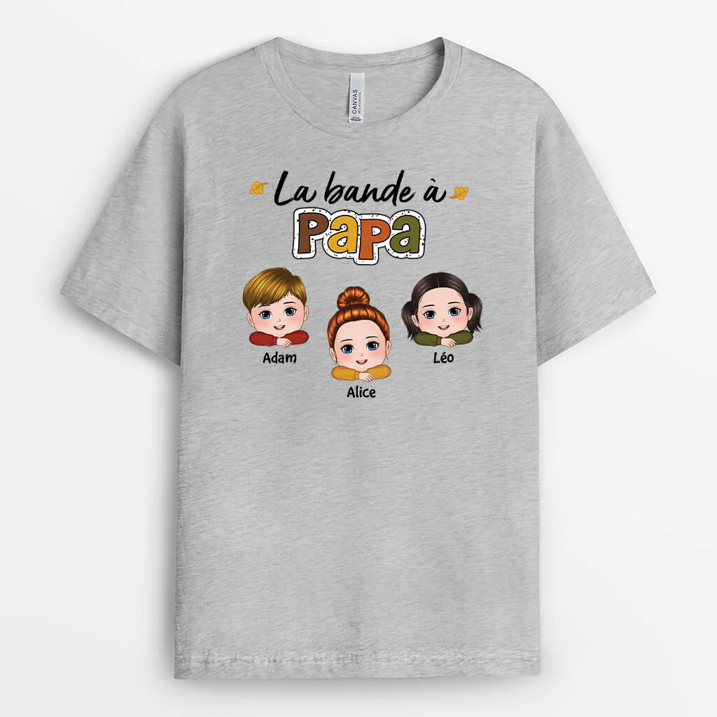 Tee Shirt Personnalisable Papa & Maman - Version Automne