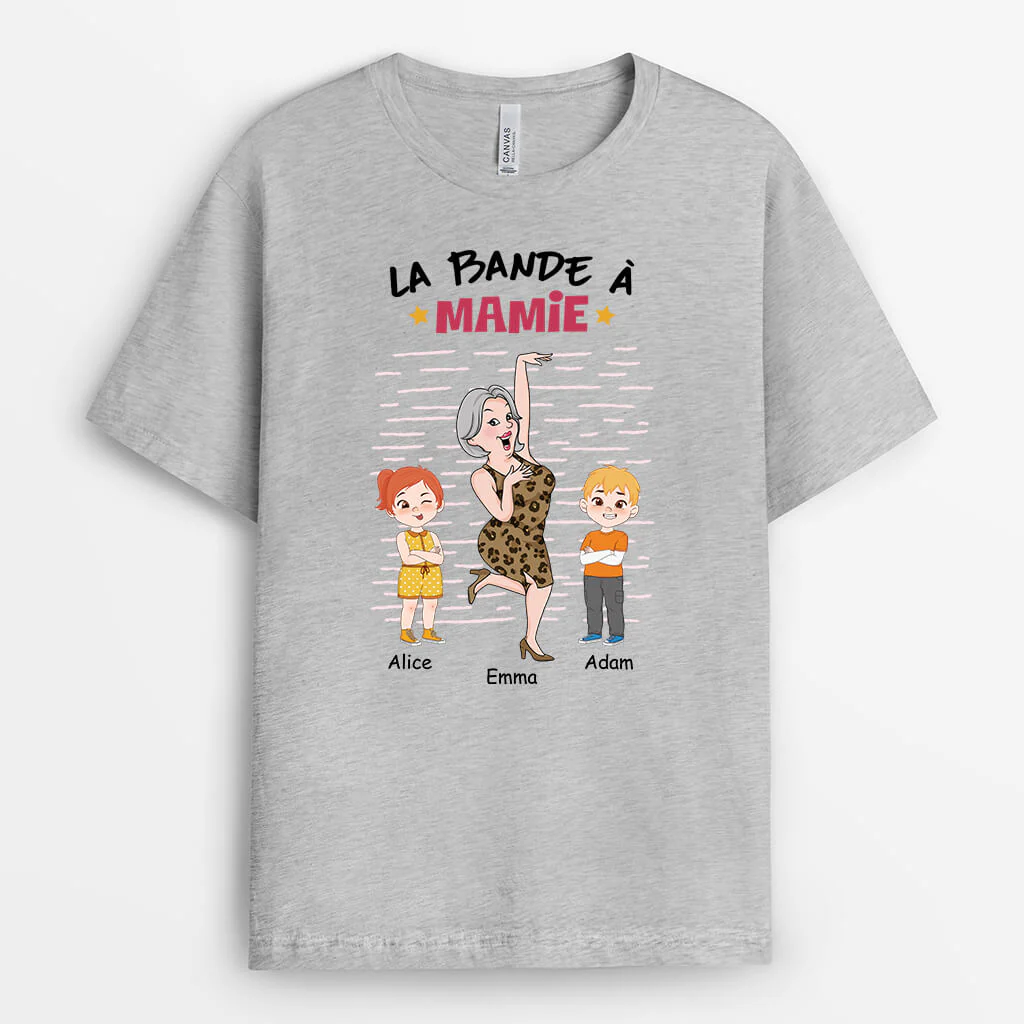 Tee Shirt Personnalisé Papy - La Bande De Papy Qui Danse - Image 2