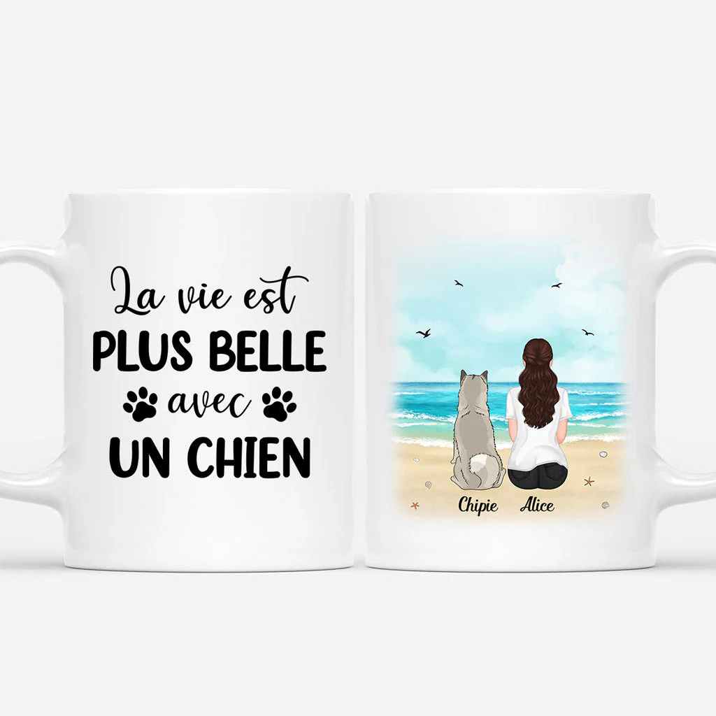 Mug personnalisé chien – Lien Qui Ne Peut Être Rompu