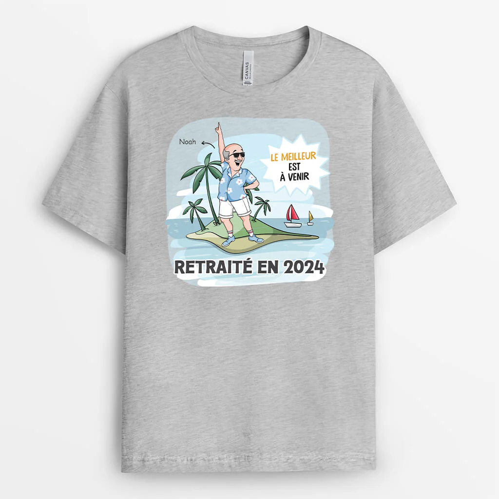 Tee Shirt Retraite Femme Personnalisé – Le Meilleur Est À Venir - Image 2