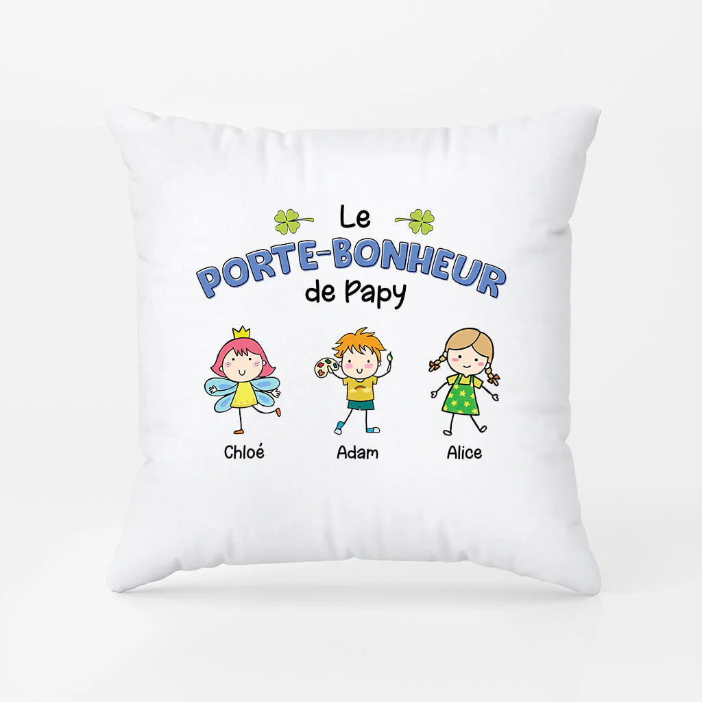 Coussin Mamie Personnalisé - Le Porte-Bonheur De Mamie - Image 2