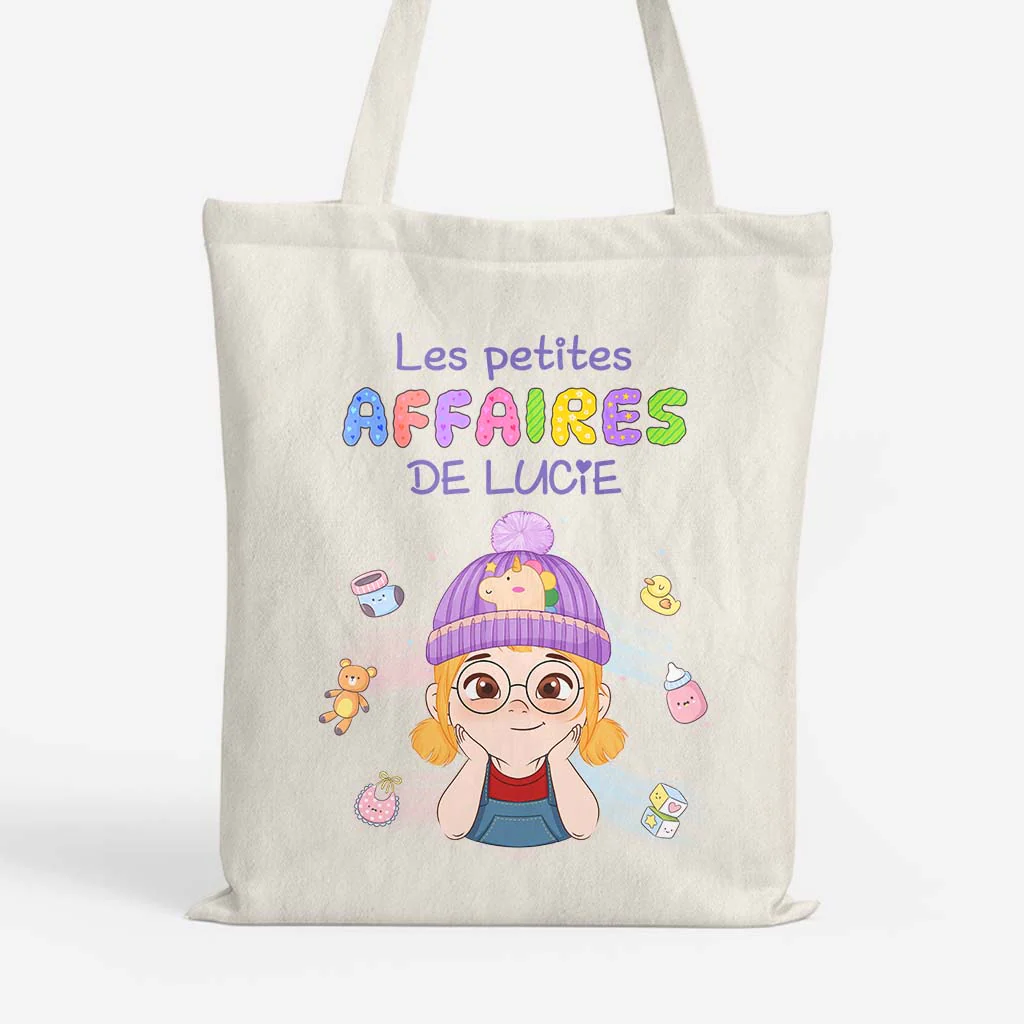 Les Petites Affaires De Lucie - Tote Bag Personnalisé Pour Fille