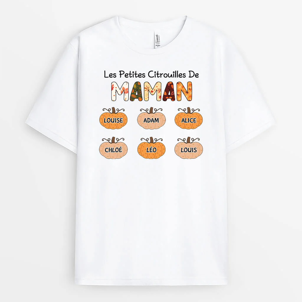Tee Shirt Personnalisé Papy - Les Petites Citrouilles De Papy - Image 2