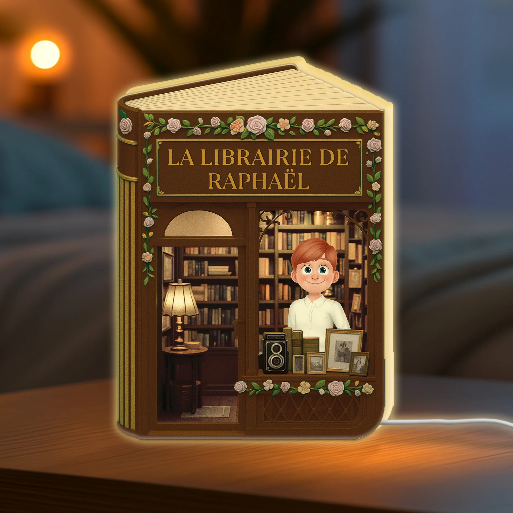 Lightbox Personnalisable - Librairie Pour Amoureux Des Livres - Image 2