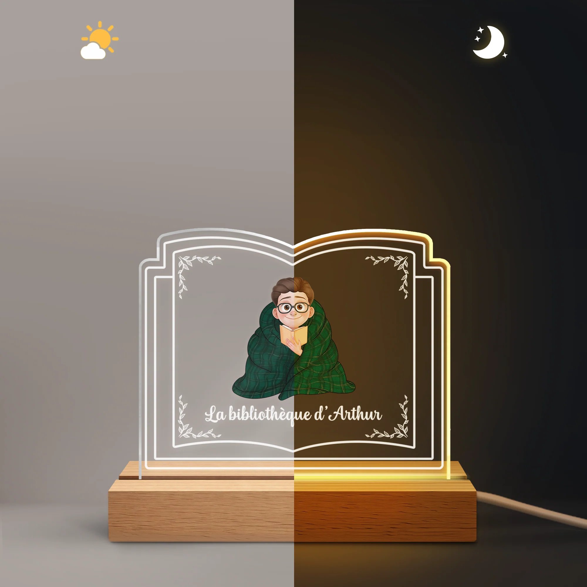 Veilleuse Personnalisable - Ma Bibliothèque - Image 5