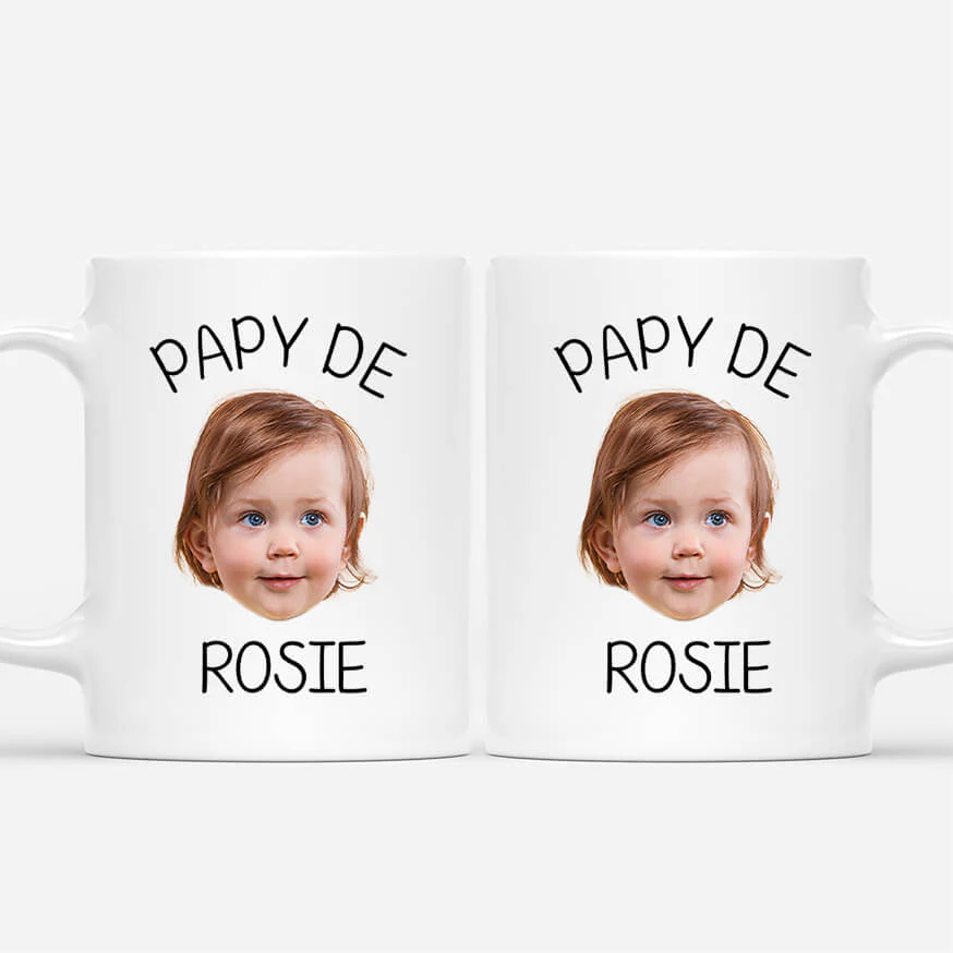 Mug Personnalisé Maman - Maman De L'enfant Avec Visage