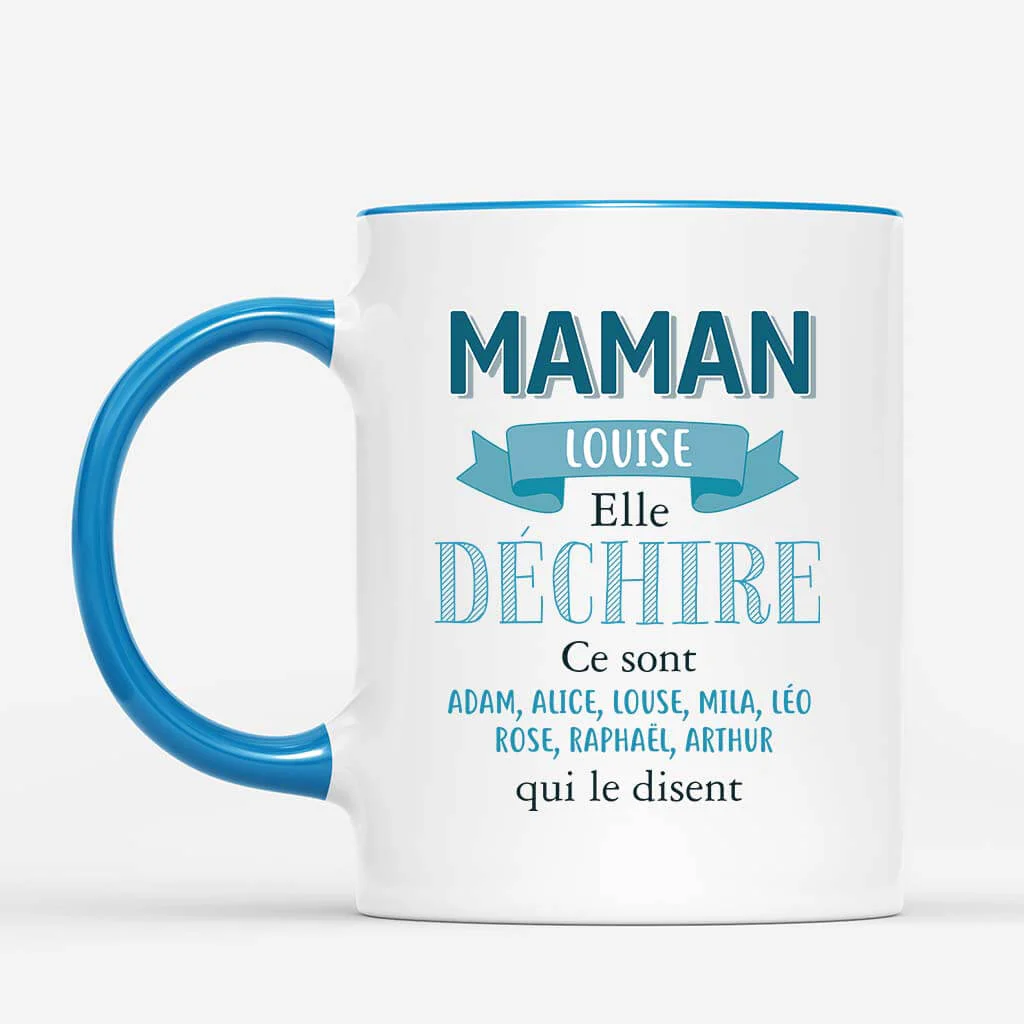 Mug Personnalisé Mamie | Maman Qui Déchire - Image 2