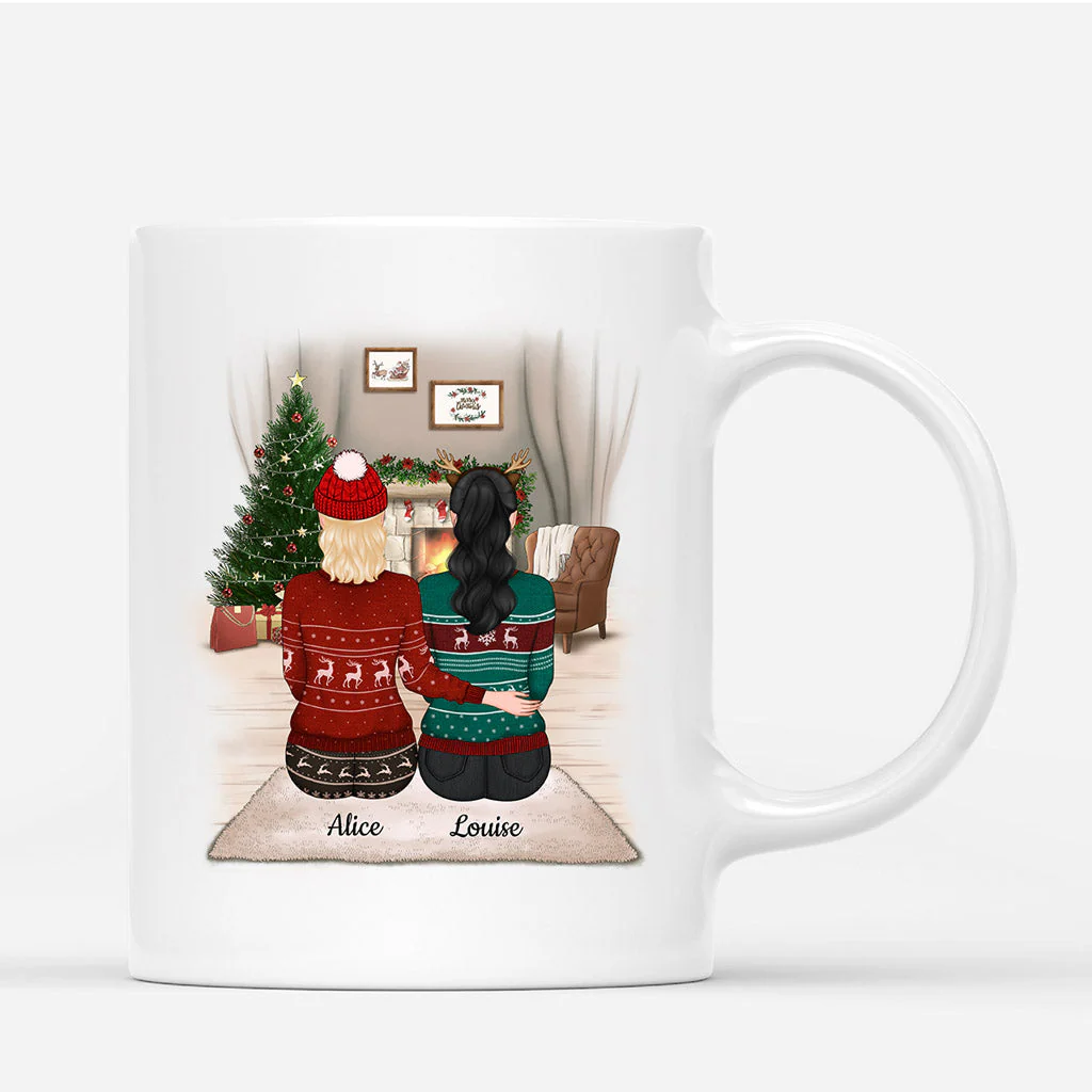 Mug de Noël personnalisé – Toujours Ensemble - Image 2