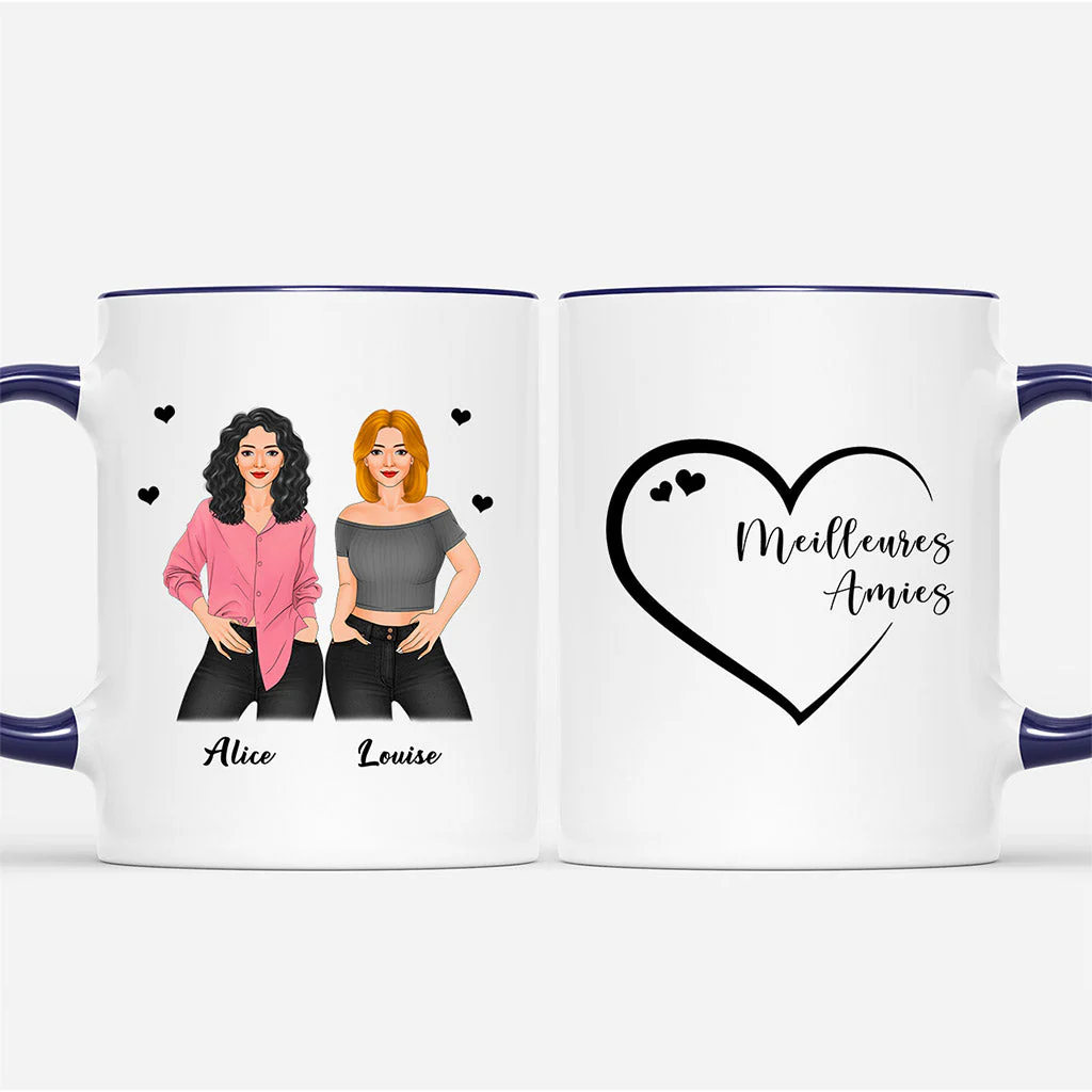 Tasse Meilleure Amie Personnalisable | Mug Amitié