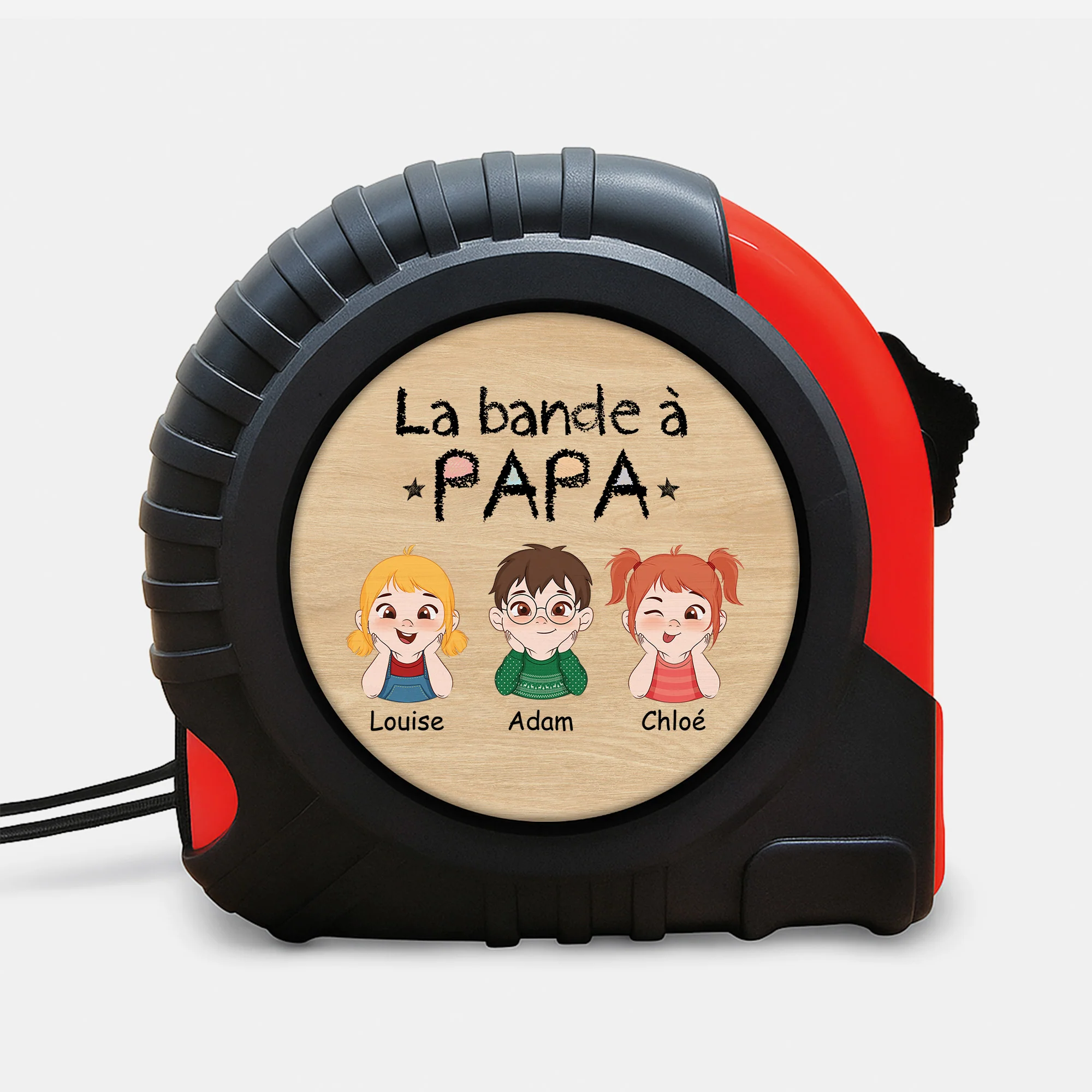Metre Personnalisé Papa | La Bande À Papa Simple