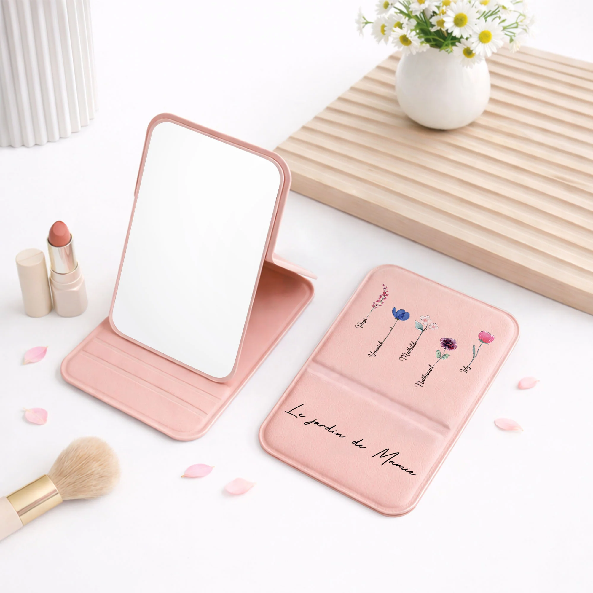 Miroirs De Poche Personnalisés | Le Jardin De Maman Mamie - Image 2