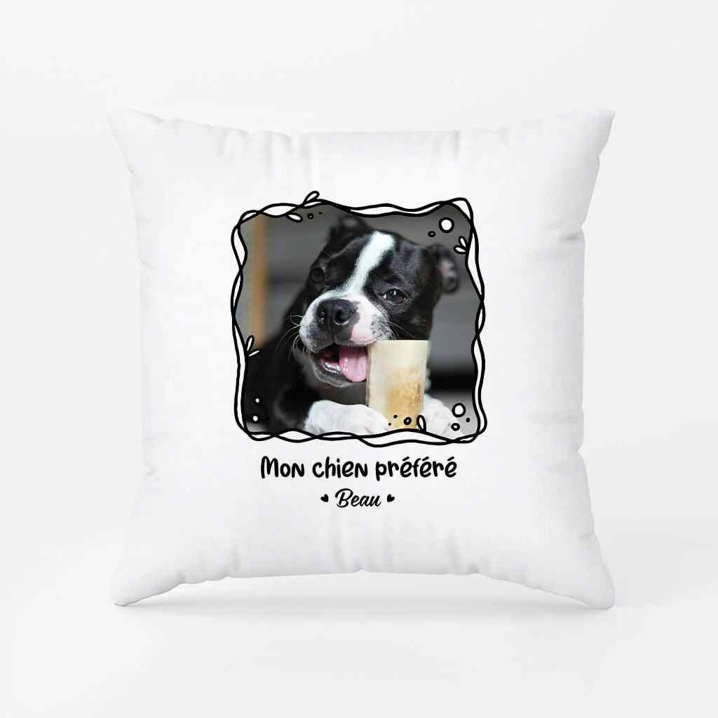 Mon Chat Préféré Avec Photo - Coussin Avec Chat Personnalisé - Image 2