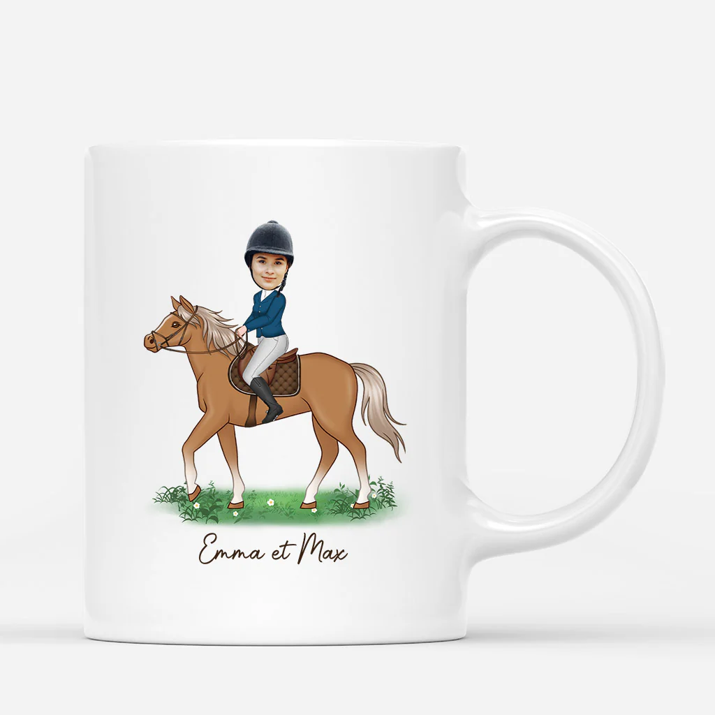 Tasse Cheval Personnalisé - Mon Cheval M'appelle - Image 2