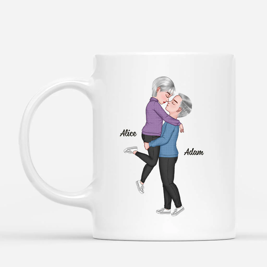 Mug Couple Personnalisé - Mon Endroit Préféré Dans Ce Monde - Image 2