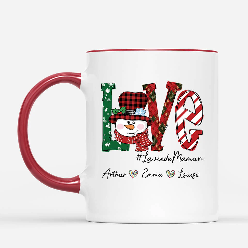 Tasse Personnalisée Fete Des Grand Mere - L'Amour De Mamie - Image 2