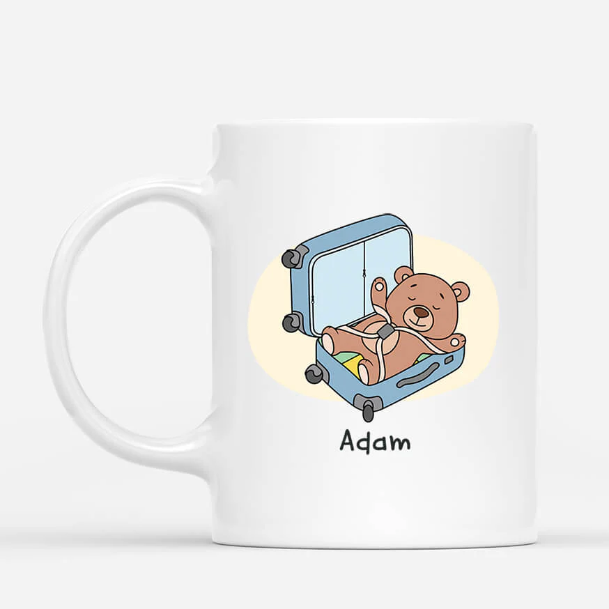 Mug Retraite Femme - Calendrier De Retraite Personnalisé - Image 2