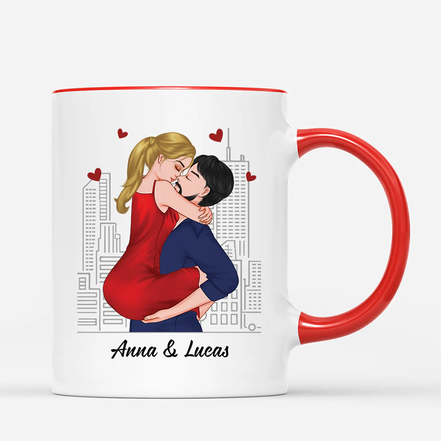 Tasse Personnalisée Couple | La Seule Personne Pour Le Reste De Ma Vie - Image 3