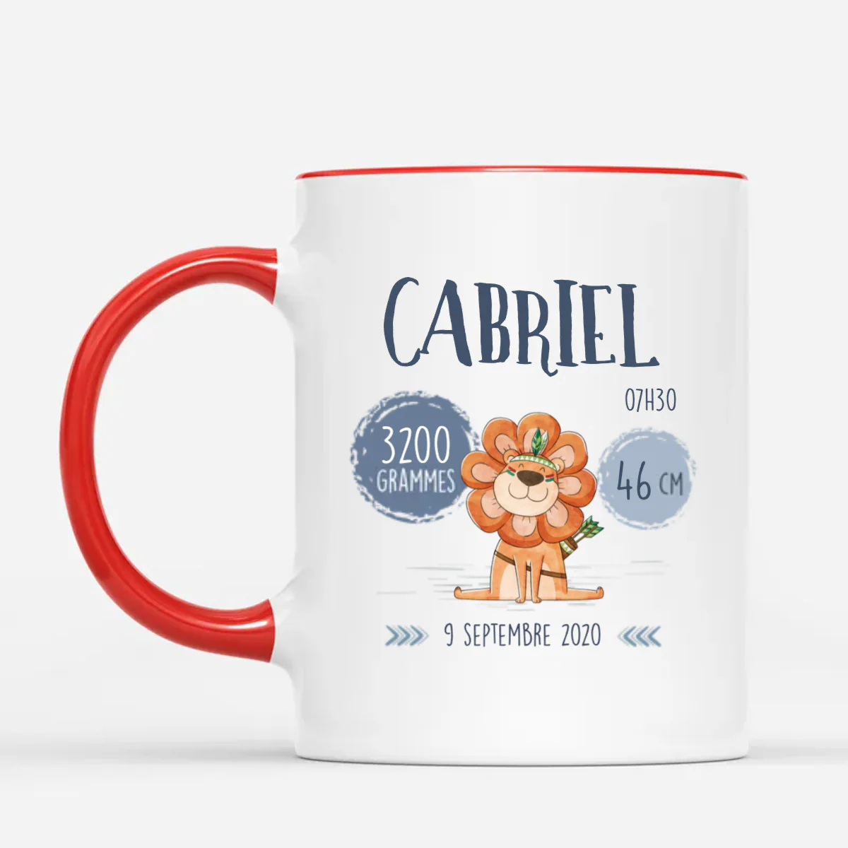Mug Description d'Enfant Ours Personnalisé - Image 3