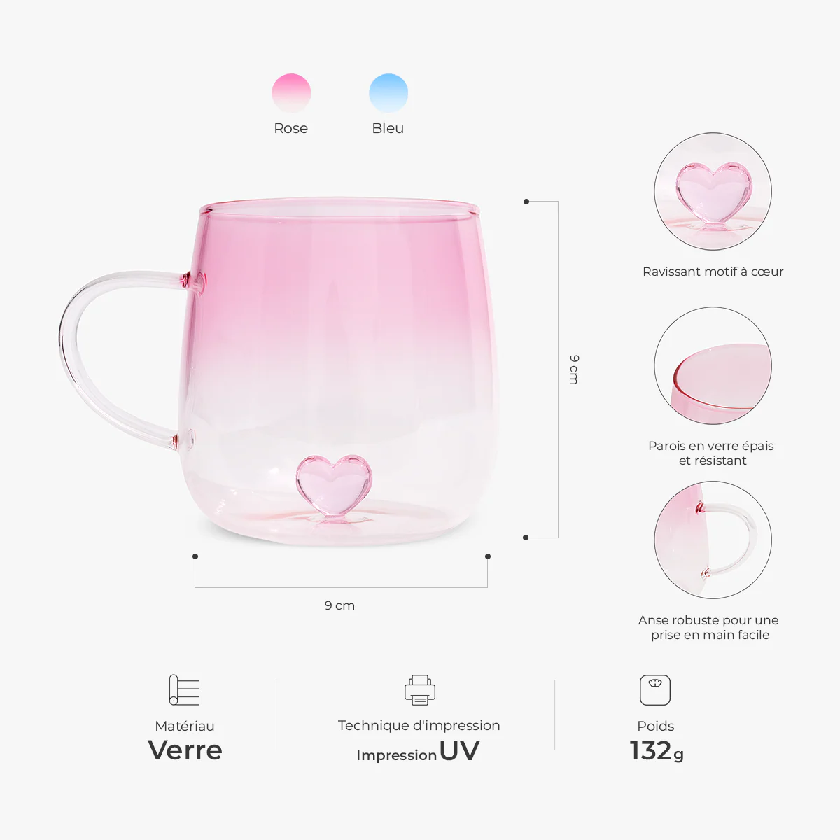 Cadeau Fêtes Des Mères Personnalisée | Mug En Verre Le Jardin De Maman Mamie - Image 3