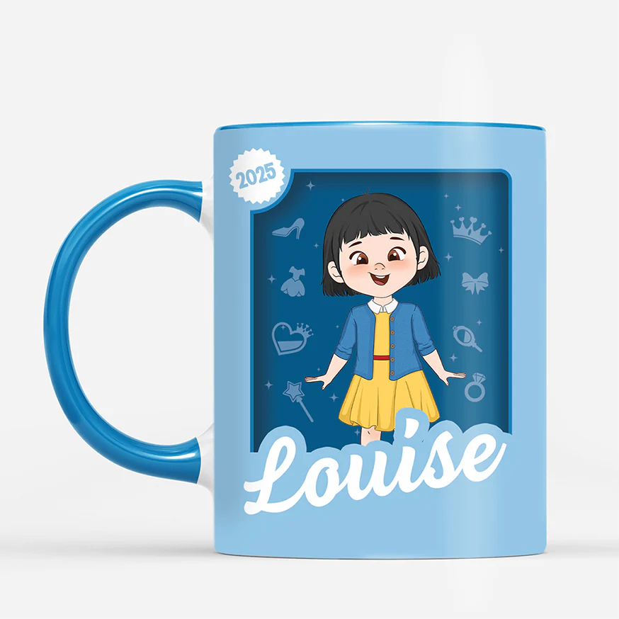 Mug Personnalisé Enfant - Une Jolie Poupée - Image 2