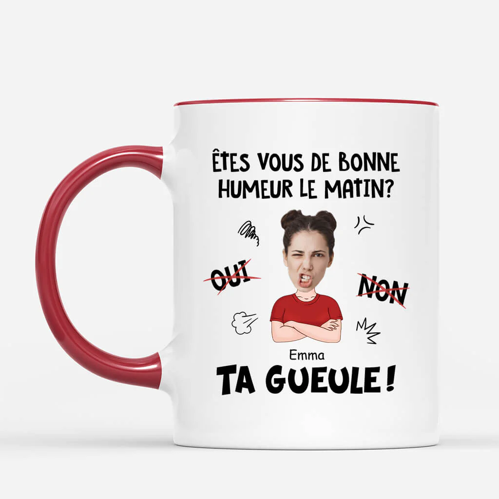 Cadeau Personnalisé Homme - Mug Personnalisé - Êtes-Vous De Bonne Humeur Le Martin - Image 2