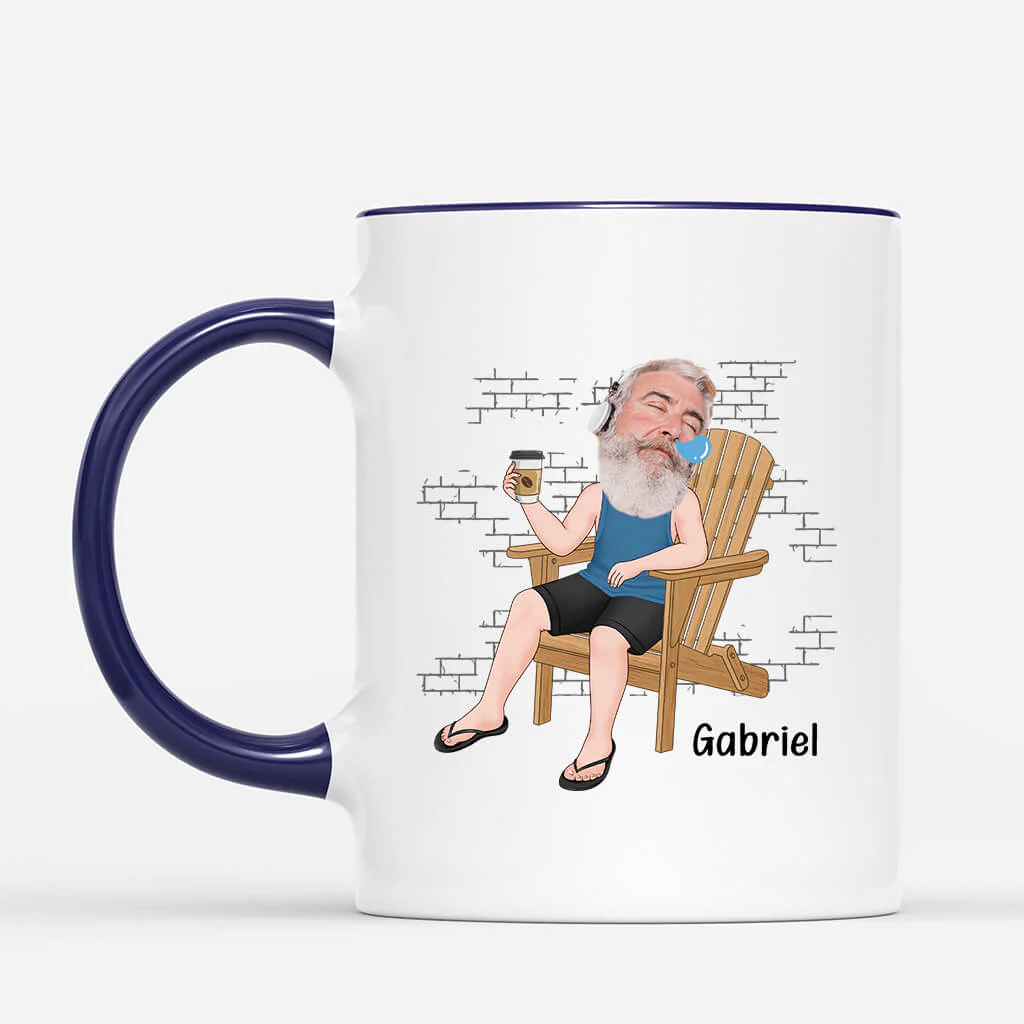 Tasse Personnalisée Retraite - Foutez-lui La Paix - Image 3