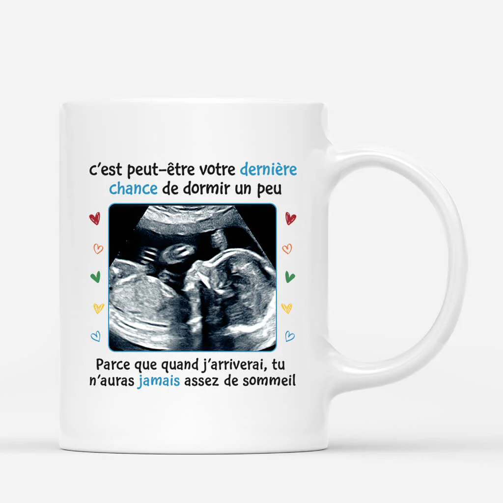 Tasse Personnalisée – Hâte De Te Rencontrer Papa - Image 2