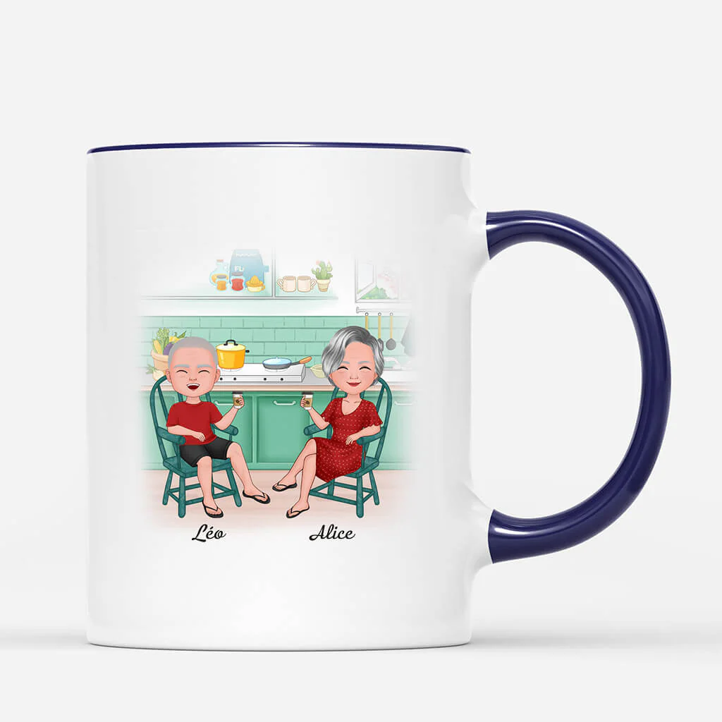 Tasse Personnalisée Couple – Home Sweet Home - Image 2