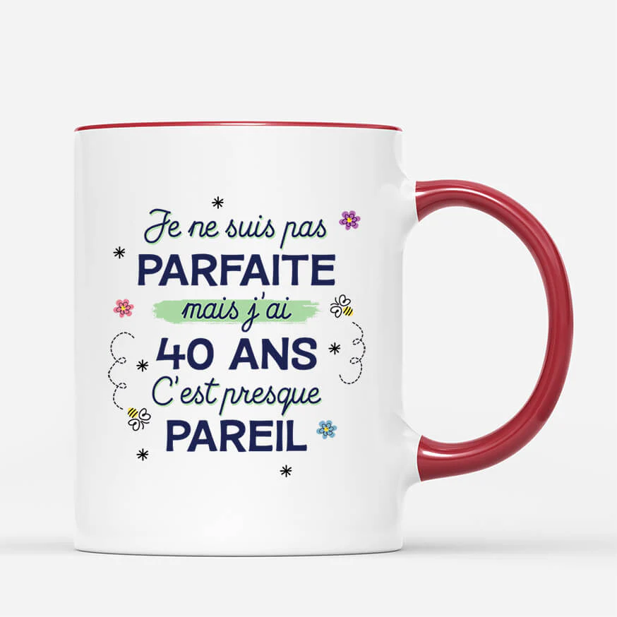 Mug Personnalisé Humour | Je N'ai Que 25 Ans - Image 3