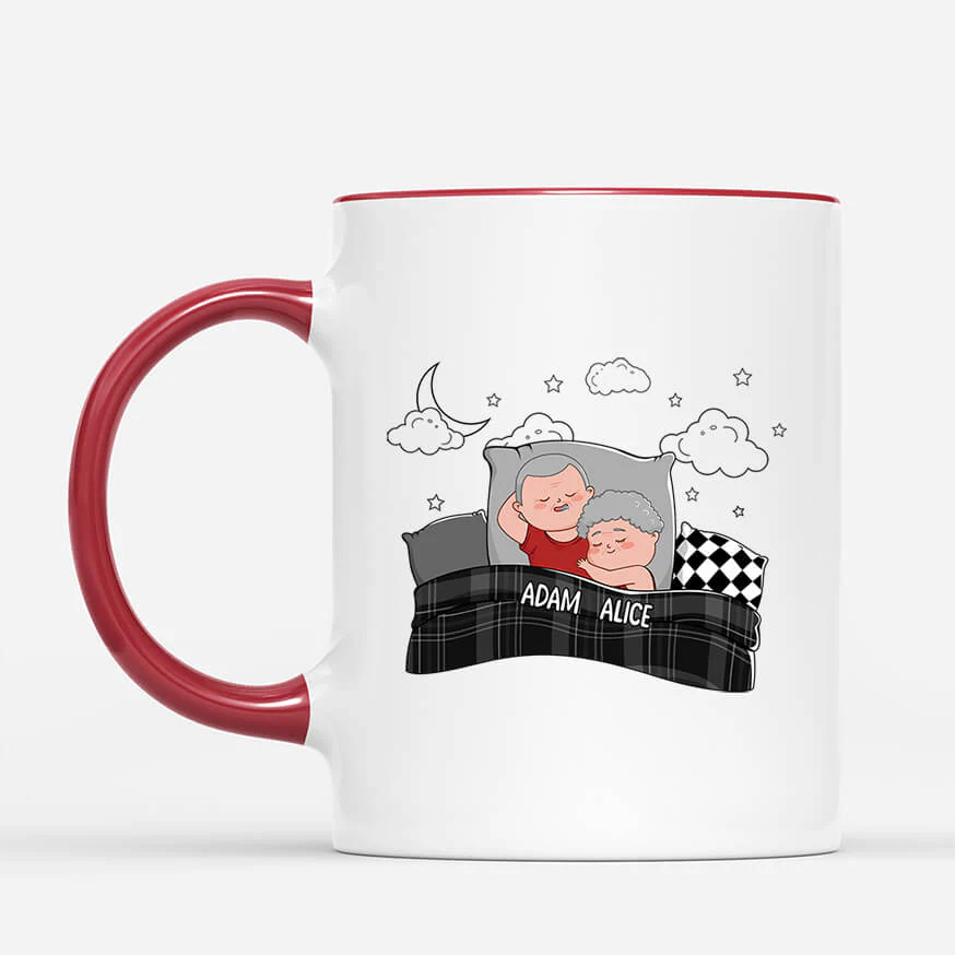 Mug Personnalisé Couple - Je Ne Te Laisserai Jamais Partir Encore - Image 2