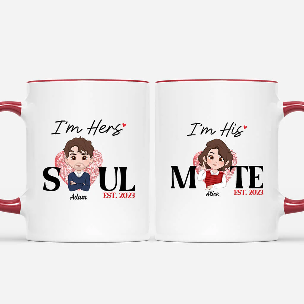 Mug personnalisé meilleure amie – Âme Sœur – Je Suis Le Sien