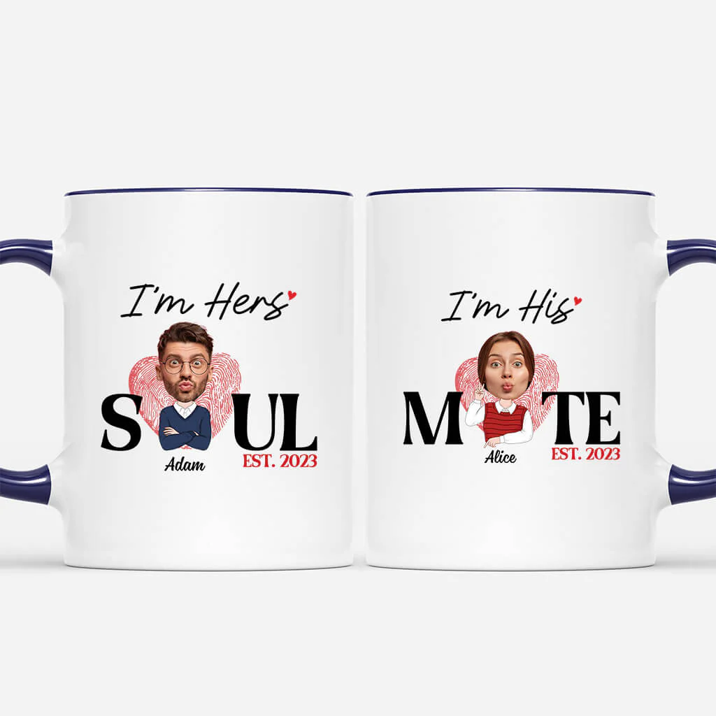 Mug personnalisé meilleure amie – Âme Sœur – Je Suis Le Sien - Image 2