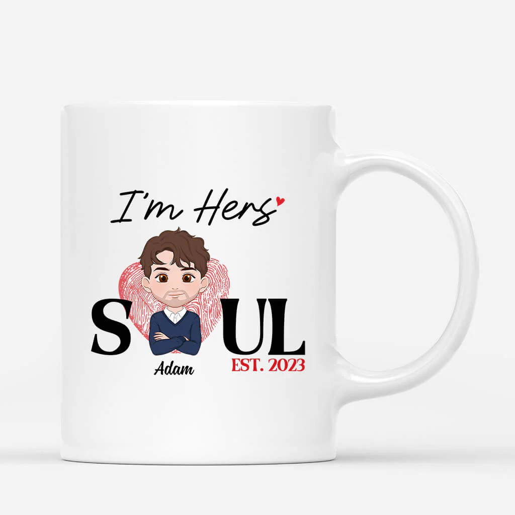 Mug personnalisé meilleure amie – Âme Sœur – Je Suis Le Sien - Image 3